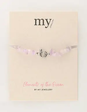 My Jewellery Bracelet stones lilac MJ09697