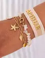 My Jewellery Bracelet stones white MJ09704