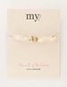 My Jewellery Bracelet stones white MJ09704