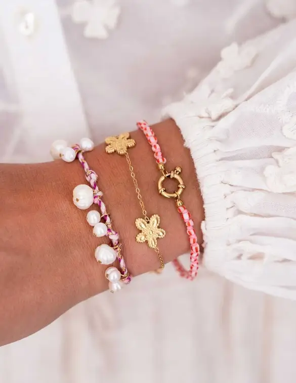 My Jewellery Bracelet three island flowers brace MJ10815