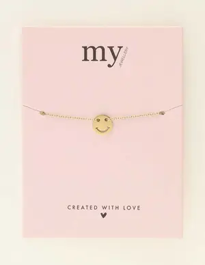 My Jewellery Bracelet with a smiley charm MJ07915