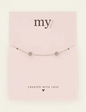 My Jewellery Bracelet with flowers MJ08183