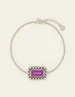 My Jewellery Bracelet with purple amour enamel MJ07825