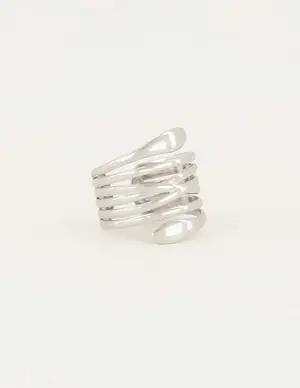 My Jewellery Brede klassieke wikkelring MJ05629