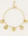 My Jewellery Candy bracelet with charms MJ06295