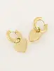 My Jewellery Candy earrings with big hearts MJ06287