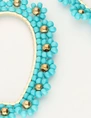 My Jewellery Earring beads heart blue MJ11106
