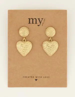 My Jewellery Earring big heart MJ08041