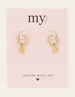 My Jewellery Earring clover 1.2 cm MJ07340