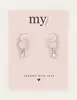 My Jewellery Earring drop stone MJ07601