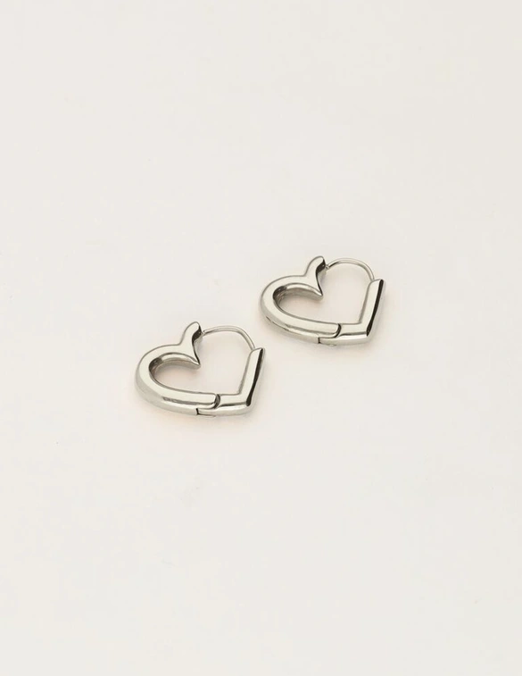 My Jewellery Earring heart hoops MJ10395