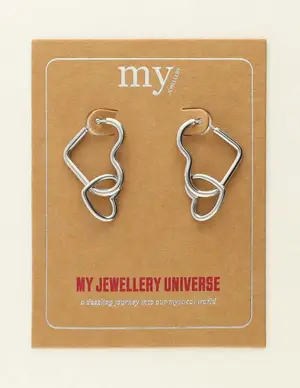 My Jewellery Earring heart in heart MJ09480