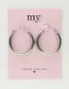 My Jewellery Earring hoop basic 4cm MJ09732