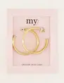 My Jewellery Earring hoop big MJ07354