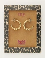 My Jewellery Earring hoop bubbles MJ11519