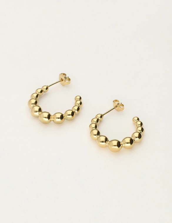 My Jewellery Earring hoop bubbles MJ11519