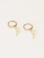 My Jewellery Earring hoop coral beige MJ09689
