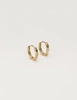 My Jewellery Earring hoop mini cube stone MJ12058