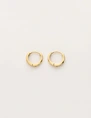 My Jewellery Earring hoop mini cube stone MJ12058