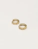 My Jewellery Earring hoop vintage diagonal MJ12057