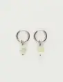 My Jewellery Earring hoops 3 stones mint MJ09702