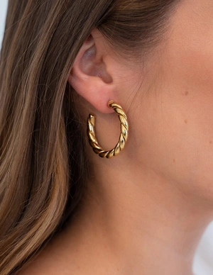 My Jewellery Earring Hoops Braids MJ12799