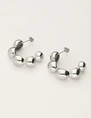 My Jewellery Earring hoops bubble big MJ11252