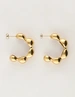 My Jewellery Earring hoops bubble big MJ11252
