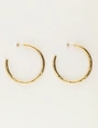 My Jewellery Earring hoops hammered MJ12029