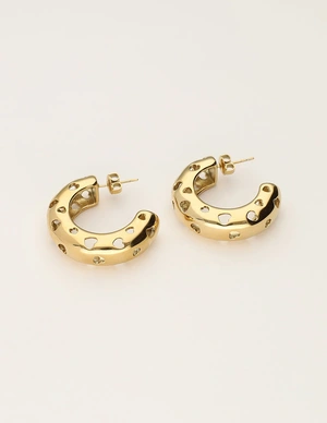 My Jewellery Earring Hoops open hearts MJ12800