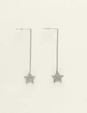 My Jewellery Earring pull star strass chain MJ09544