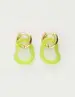 My Jewellery Earring resin organic green small MJ09748