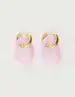 My Jewellery Earring resin organic lilac small MJ09747