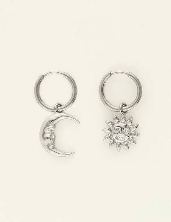 My Jewellery Earring ring moon sun MJ09435