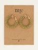 My Jewellery Earring sage green MJ07749