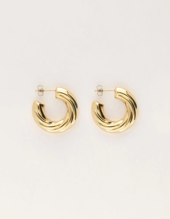 My Jewellery Earring small twisted hoop vintage MJ11525