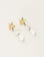 My Jewellery Earring star 2 pearls MJ09683