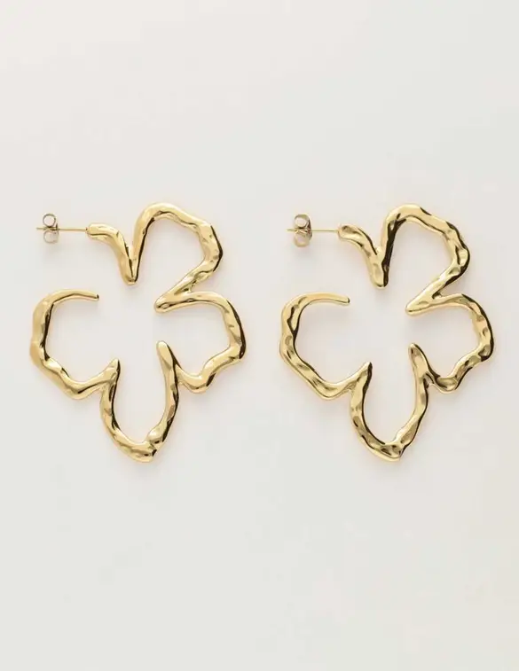 My Jewellery Earring statement irregular flower MJ10383