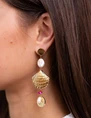 My Jewellery Earring statement shell beads MJ09685