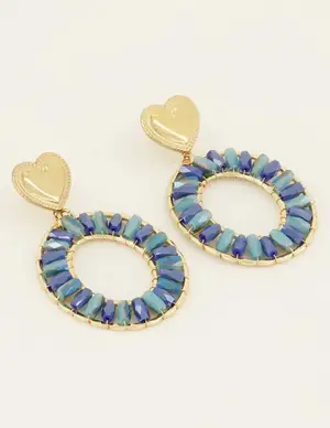 My Jewellery Earring statement with heart MJ08147