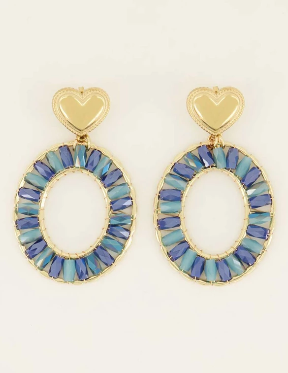 My Jewellery Earring statement with heart MJ08147