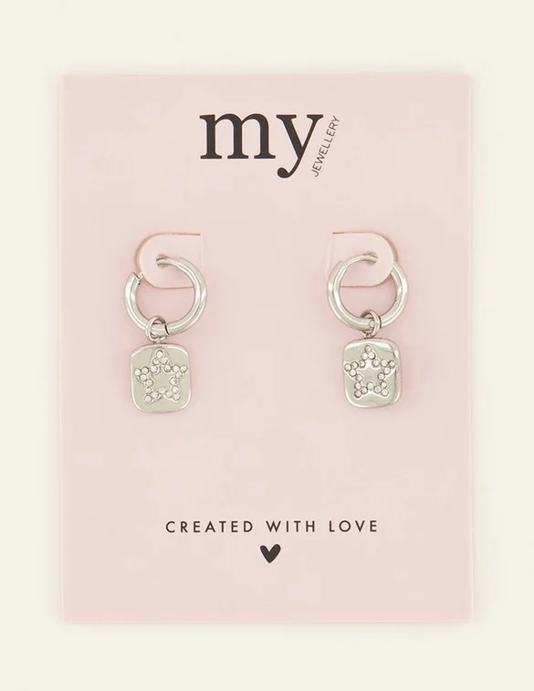 My Jewellery Earring strass star MJ07599