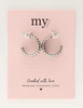 My Jewellery Earring vintage heart hoops MJ12028