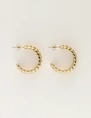 My Jewellery Earring vintage heart hoops MJ12028