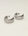 My Jewellery Earring vintage heart hoops MJ12028