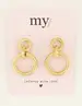 My Jewellery Earring with 3 cirkels MJ08262