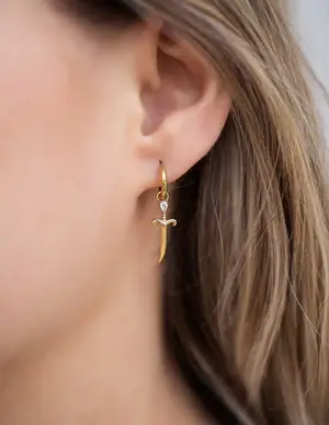 My Jewellery Earring with a sword MJ07997