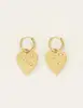 My Jewellery Earring with big heart charm MJ08023