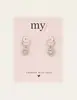 My Jewellery Earring with charm heart MJ08021