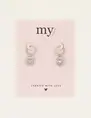 My Jewellery Earring with charm heart MJ08021